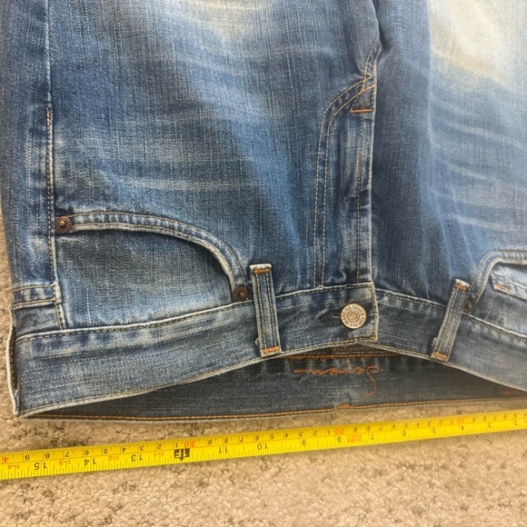7 For All Mankind size 29 classic EUC MINT Women's Boot Cut Jeans in Faded Blue - Picture 11 of 15